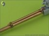 Master AM-24-004 Hispano Mk II 20mm cannon (4pcs) - fit perfectly to Mosquito from Airfix (1:24)